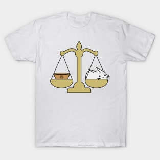 Bunny zodiac sign of Libra T-Shirt